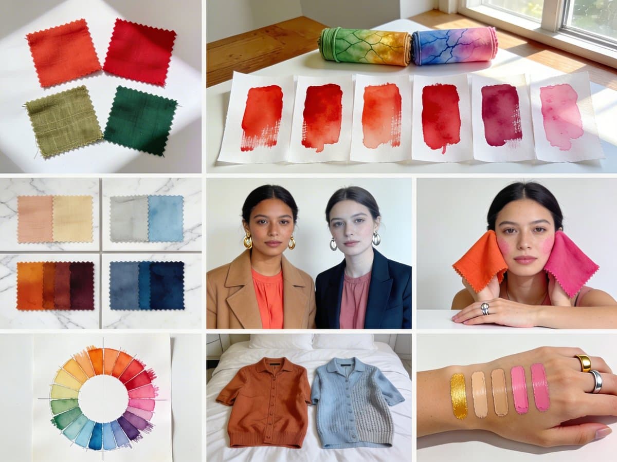 Color cálido o frío: cómo la colorimetría revela tus tonos ideales