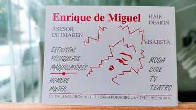 Enrique de Miguel Asesor de Imagen ( Peluquería & Maquillaje )