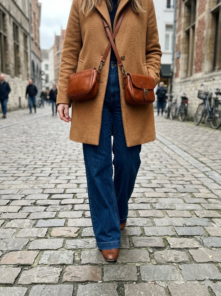 Look complementario bien proporcionado con la regla 70-30 aplicada