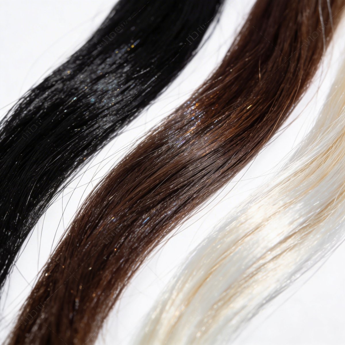 Ejemplos de coloraciones para colorimetría invierno con contrastes marcados